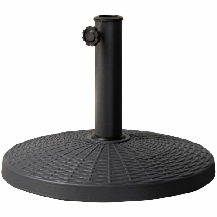 Base parasol poliresina 10 kg gris tubo d38/48 44,5x33cm Base parasol poliresina 10 kg gris tubo d38/48 44,5x33cm