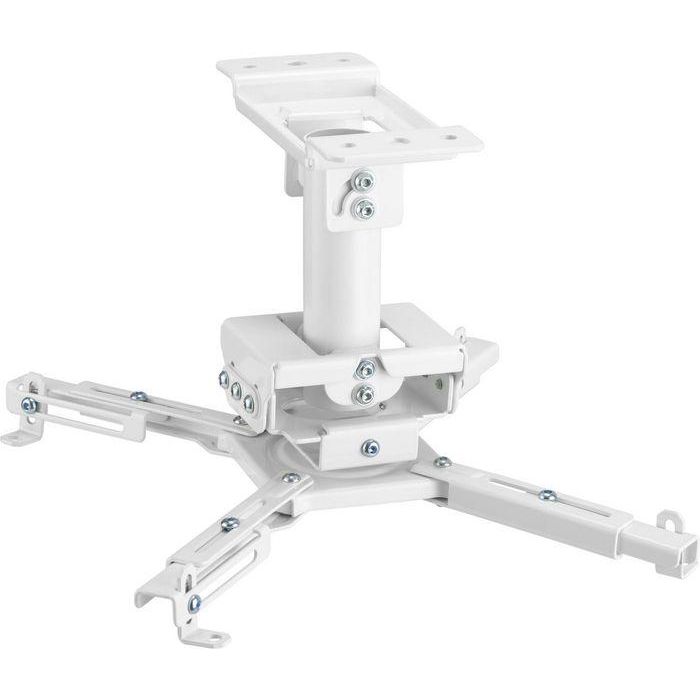 Vivolink Soporte a techo araña para proyector máx. 35kg 255mm 360º blanco 4 Vivolink Soporte a techo araña para proyector máx. 35kg 255mm 360º blanco 4