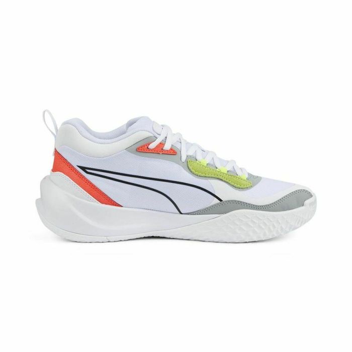 Zapatillas de Baloncesto para Adultos Puma Playmaker Pro Blanco 10 Zapatillas de Baloncesto para Adultos Puma Playmaker Pro Blanco 10