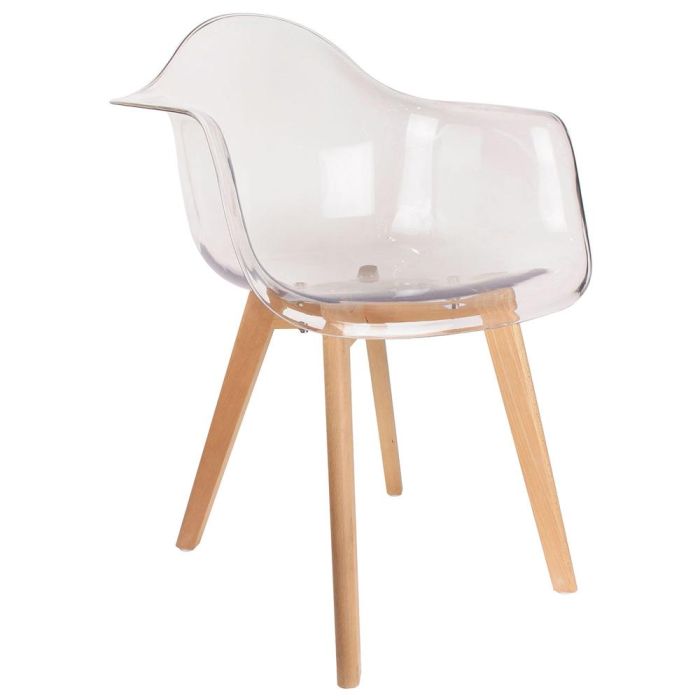 Silla Butaca Transparente Home Deco Factory