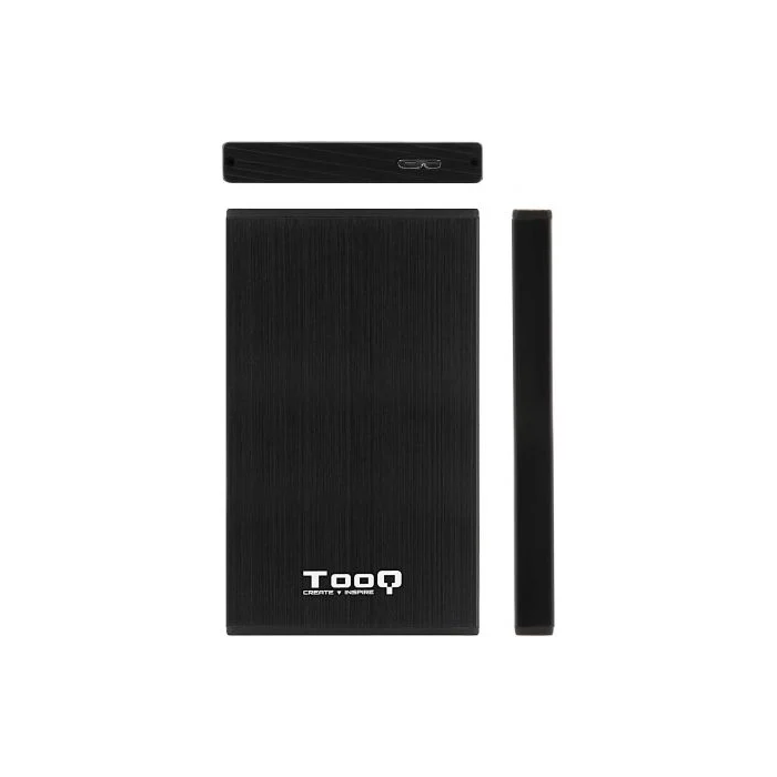 TOOQ Caja Disco Duro Externa 2.5'' SATA USB 3.0 Negra TQE-2527B 1