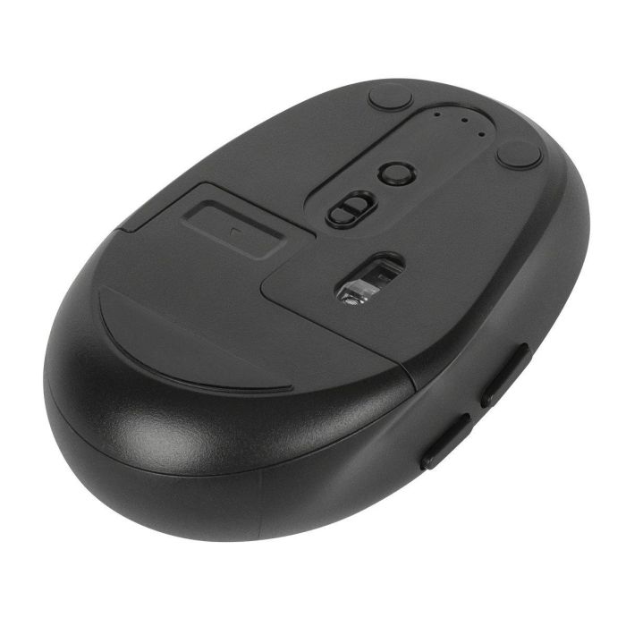 Targus AMB582GL Ratón Wireless Antimicrobiano Mid-Size, 2400 DPI, RF + Bluetooth, Negro