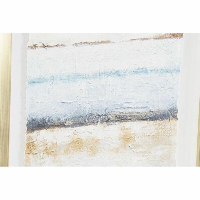 Cuadro Glam DKD Home Decor Azul Dorado 2.5 x 40 x 30 cm (2 Unidades) 2 Cuadro Glam DKD Home Decor Azul Dorado 2.5 x 40 x 30 cm (2 Unidades) 2