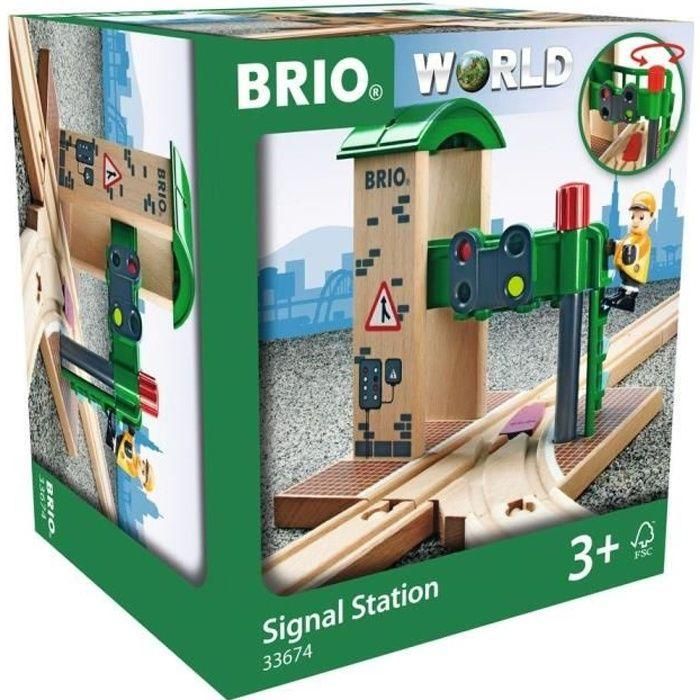 BRIO World - 33674 - Estación de control y derivación BRIO World - 33674 - Estación de control y derivación