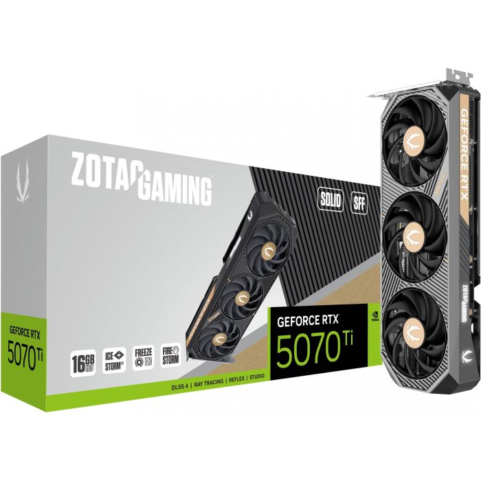 Zotac Tarjeta Gráfica GeForce RTX 5070 Ti 16GB GDDR7 SFF 6 Zotac Tarjeta Gráfica GeForce RTX 5070 Ti 16GB GDDR7 SFF 6