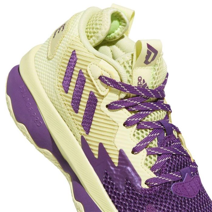 Zapatillas de Baloncesto para Niños Adidas Dame 3 Amarillo 38 2
