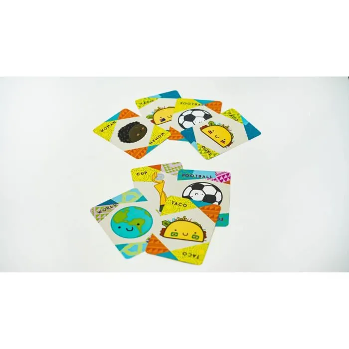 Blackrock BLU3770000904079 Taco Fútbol Mundial Femenino - Juego de Fiesta de Velocidad y Observación para 8+ Años 3