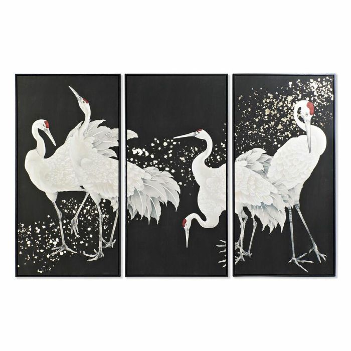 Juego de 3 cuadros DKD Home Decor Oriental Garza (210 x 4 x 140 cm) 0 Juego de 3 cuadros DKD Home Decor Oriental Garza (210 x 4 x 140 cm) 0