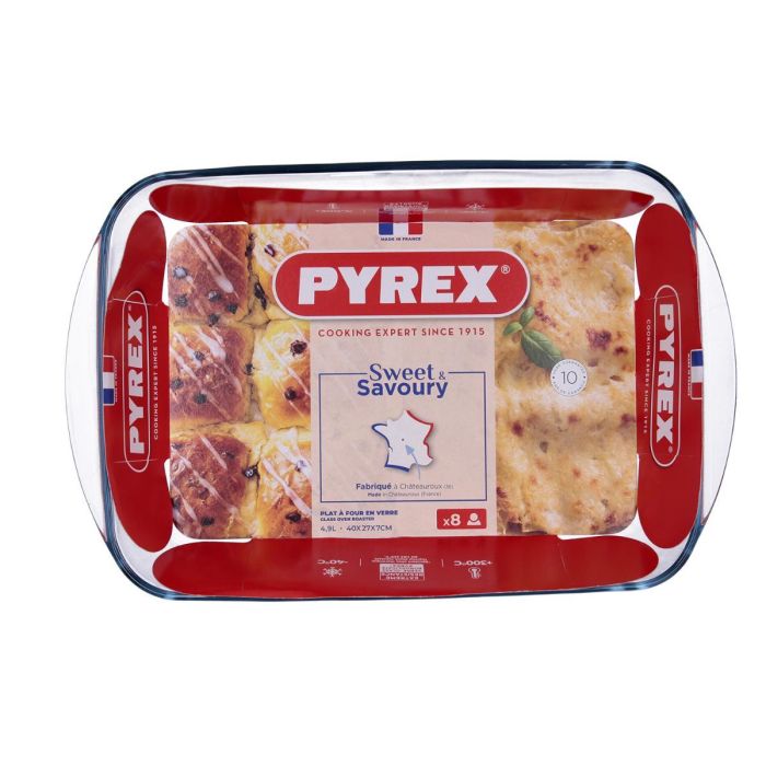 Fuente Rectangular Vidrio Sweet&Savoury Pyrex® 40x27 cm 1