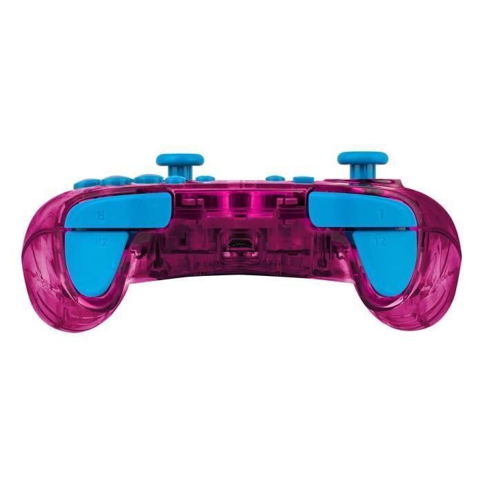 Gamepad - Nintendo Switch - Melocotón Rock Candy - Con cable - PDP - Rosa 5