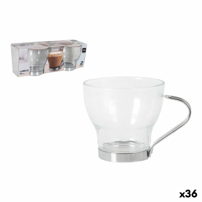 Set de Vasos Inde Lubeca 175 ml 2 Piezas (36 Unidades)