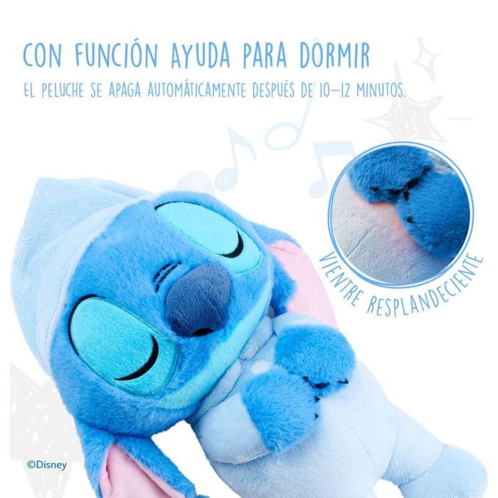 Peluche Stitch Dormilon Disney 31cm sonido 6 Peluche Stitch Dormilon Disney 31cm sonido 6