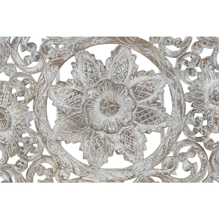 DKD Home Decor Escultura Carving & mirrors 23 Madera Tallada a Mano 14 x 108 x 88 cm 3