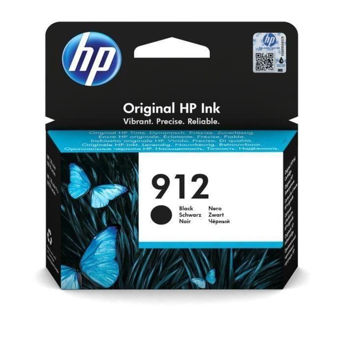 HP Cartucho de Tinta 912 Negro (3YL80AE) para OfficeJet Pro 8010/8020 - Original 0 HP Cartucho de Tinta 912 Negro (3YL80AE) para OfficeJet Pro 8010/8020 - Original 0