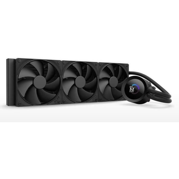 NZXT RL-KN360-B2 Refrigeración Líquida Kraken Plus 360 con Pantalla LCD Personalizable de 1.54" - Negro