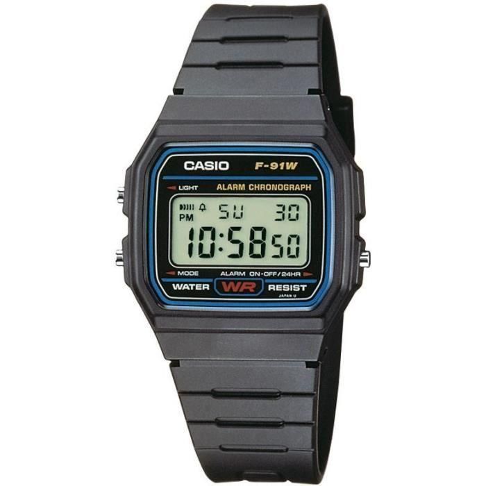 Reloj Unisex Casio Negro Reloj Unisex Casio Negro
