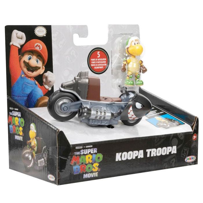 Figura Koopa Troopa Kart La Pelicula Mario Kart 6cm 9