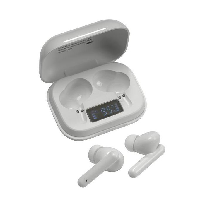 Auriculares Bluetooth Denver Electronics 111191120210 Blanco 9 Auriculares Bluetooth Denver Electronics 111191120210 Blanco 9