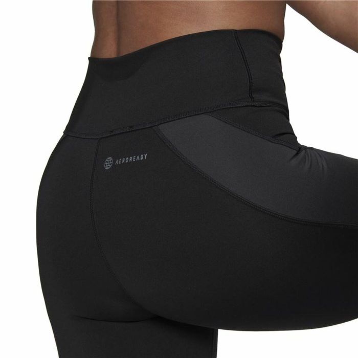 Mallas Deportivas de Mujer Adidas 7/8 Essentials Hiit Colorblock Negro 1