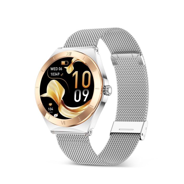Smartwatch KSIX Lya Plateado 1,19" 8