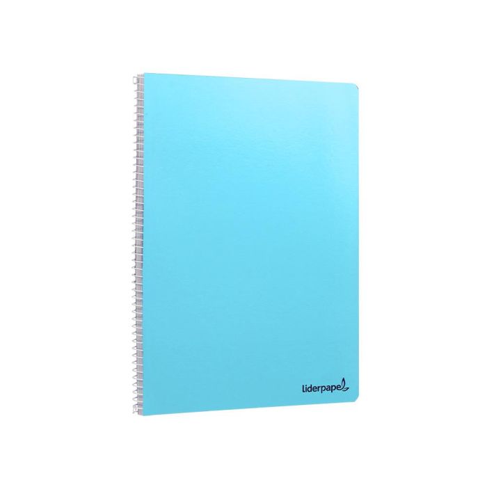 Cuaderno Espiral Liderpapel Folio Smart Tapa Blanda 80H 60 gr Pauta 3,5 mm Con Margen Colores Surtidos 10 unidades 8