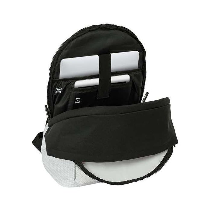 Mochila Safta Doble Para Portatil 15,6-' + Usb Real Madrid 1 Equipacion 24-25 440x310x180 mm 1 Mochila Safta Doble Para Portatil 15,6-' + Usb Real Madrid 1 Equipacion 24-25 440x310x180 mm 1