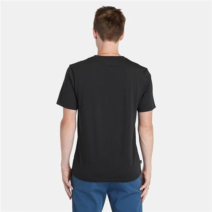 Camiseta de Manga Corta Hombre Timberland Kennebec River Negro M 2