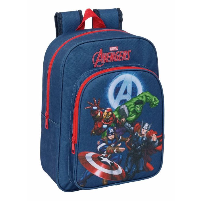 Safta Mochila Infantil Avengers Adaptable a Carro 26x34x11cm para Niños +3 Años 5 Safta Mochila Infantil Avengers Adaptable a Carro 26x34x11cm para Niños +3 Años 5