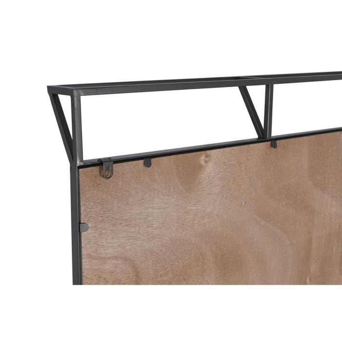 Juego de 3 cuadros Home ESPRIT Metal 222 x 8 x 140 cm (3 Piezas) 1
