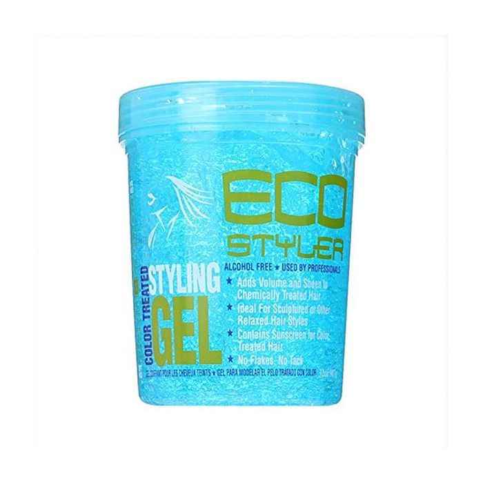 Eco Styler Gel Sport Fijación Fuerte 946ml - Protección UV, Sin Sulfatos, Apto Método Curly