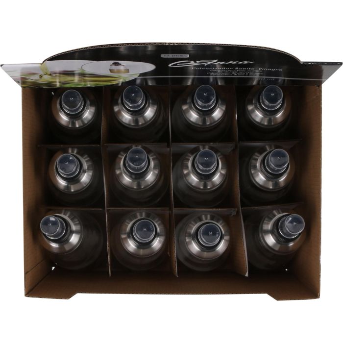 Anna Aceitera y Vinagrera en Spray, Botella de 330 ml para Cocina, 20.1 cm de Alto (12 Unidades)