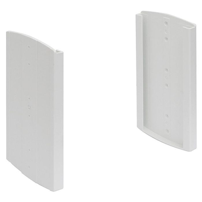 SERVETTO Adaptador Tasca para Perfilería de Aluminio, Blanco