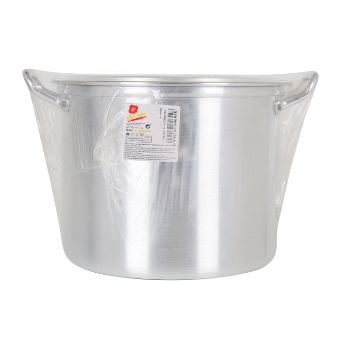 Mi Cocina Olla con Tapa de Aluminio 22 cm 6 Litros (8 Unidades) 1