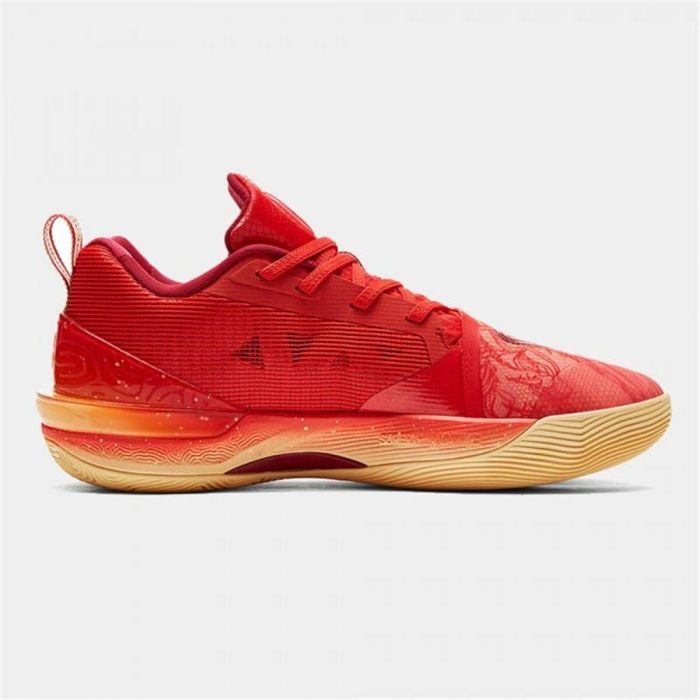 Zapatillas de Baloncesto para Adultos Peak Big Triangle 3 Rojo 4 Zapatillas de Baloncesto para Adultos Peak Big Triangle 3 Rojo 4