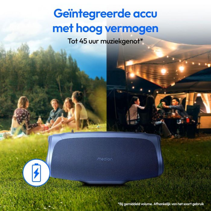 Altavoz Bluetooth Portátil Medion 50077072 Azul 4 W 5