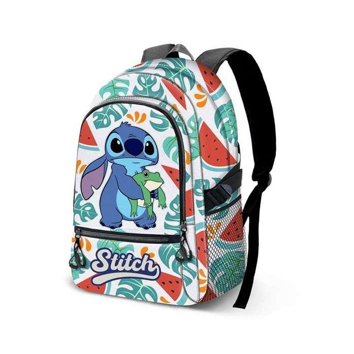 Mochila fight fan 2.2 lilo y stitch frog 31 x18 x44 cm Mochila fight fan 2.2 lilo y stitch frog 31 x18 x44 cm