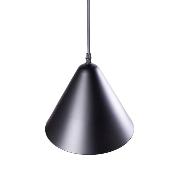 Lámpara Colgante "Julianna" Estilo Nórdico Vintage Aluminio Negro [SKD-P026-B] 4