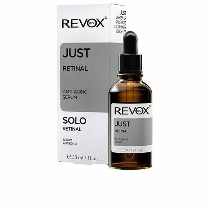 Revox B77 JUST Retinal Sérum Antiedad Tratamiento Facial Reafirmante, Suaviza Textura y Reduce Arrugas, 30 ml
