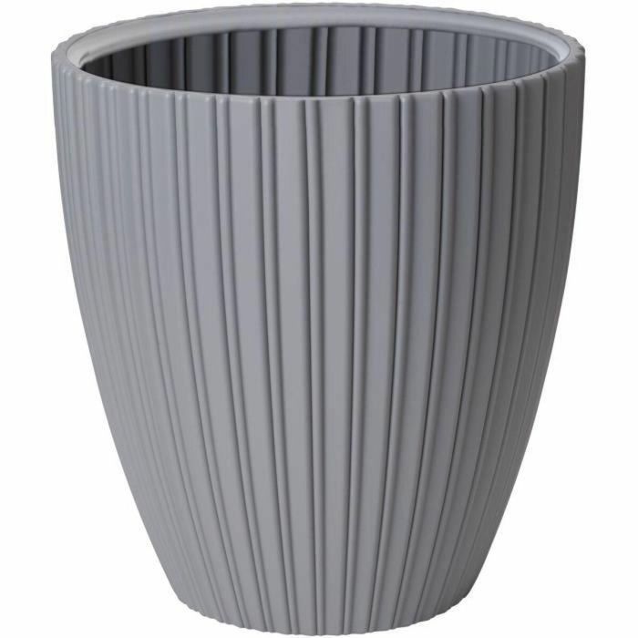 Maceta Garden ID Fancy Gris Polietileno 40 x 42 cm 0 Maceta Garden ID Fancy Gris Polietileno 40 x 42 cm 0