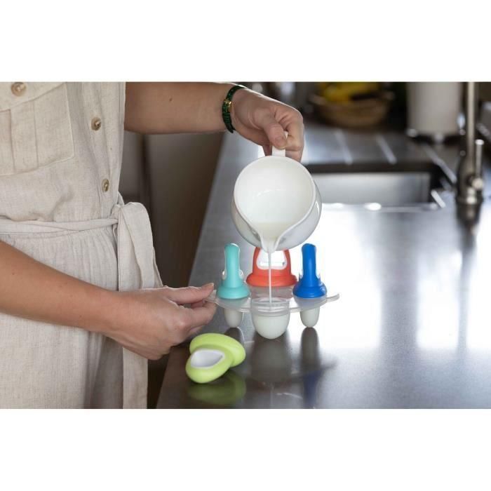 Moldes para helado - NUBY - Fruitsicles - 4 palitos 1