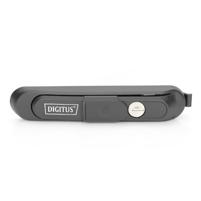 Digitus Asa abatible con cerradura para armarios de red y servidores - Maneta de Poliamida Negra, 1 pieza 3 Digitus Asa abatible con cerradura para armarios de red y servidores - Maneta de Poliamida Negra, 1 pieza 3