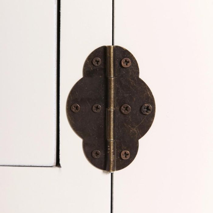 Mesita 2 Puertas y 1 Cajón Blanco 45 X 26 X 69 cm