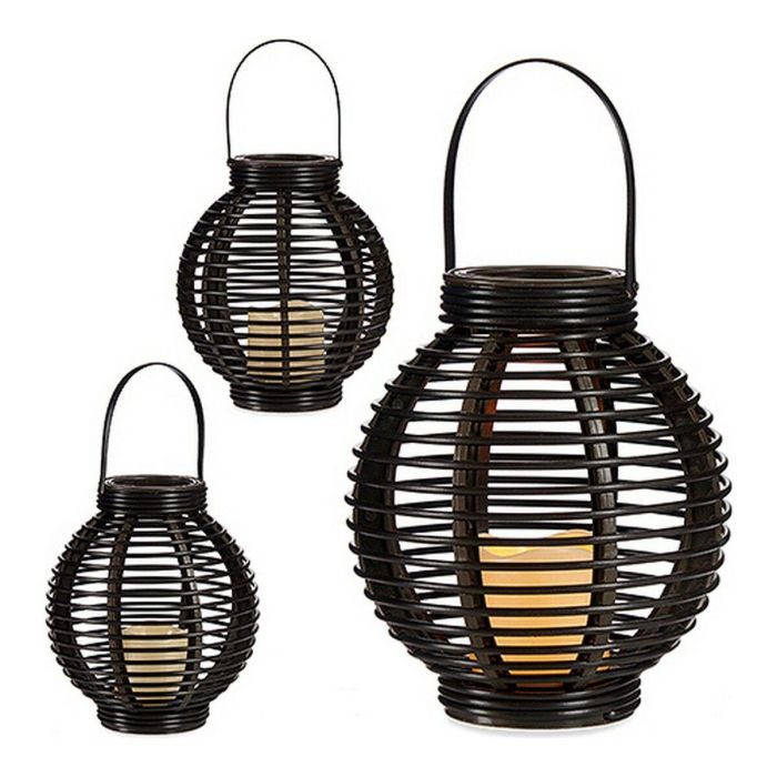Farol Ibergarden B5004 B5004 Marrón Plástico 21 x 23,7 x 21 cm Vela LED 1