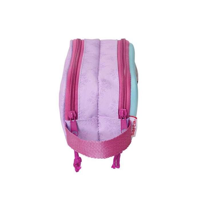 Safta Portatodo Doble 3D Frozen 21x8x6 cm 2