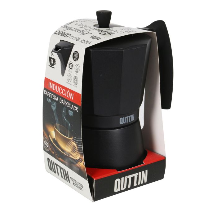 Quttin Cafetera para 9 servicios, de inducción, en color Darkblack – 20.6 cm de alto (6 Unidades) 3