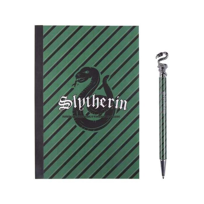 Set de papelería harry potter slytherin 22.0 x 22.0 x 2.5 cm