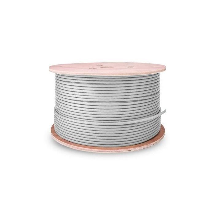 Aisens A135-0743 Bobina Cable de Red RJ45 UTP Cat.6 AWG23 CCA Rígido 500m Gris - Ideal para Instalaciones de Redes Gigabit Ethernet hasta 250MHz Aisens A135-0743 Bobina Cable de Red RJ45 UTP Cat.6 AWG23 CCA Rígido 500m Gris - Ideal para Instalaciones de Redes Gigabit Ethernet hasta 250MHz