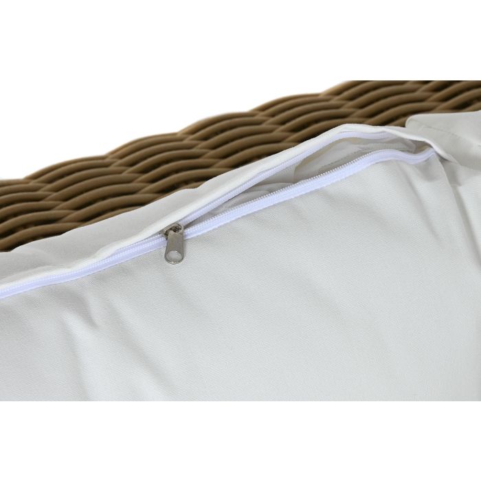 Sofa Terraza Y Jardin DKD Home Decor Marron Claro Beige 85 x 80 x 222 cm Set de 4 9