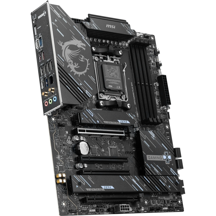 Placa MSI X870 Gaming Plus Wifi,Amd,Am5,X870,4Ddr5,Lan5G+Wifi7+Bt5.4,Atx 3