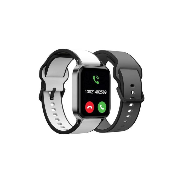 SPC 9653N Smartwatch Smartee Duo Pro - GPS, Llamadas Bluetooth, Frecuencia Cardíaca, Oxímetro, AMOLED, IP68, 9 Días, 2 Correas, Negro 2